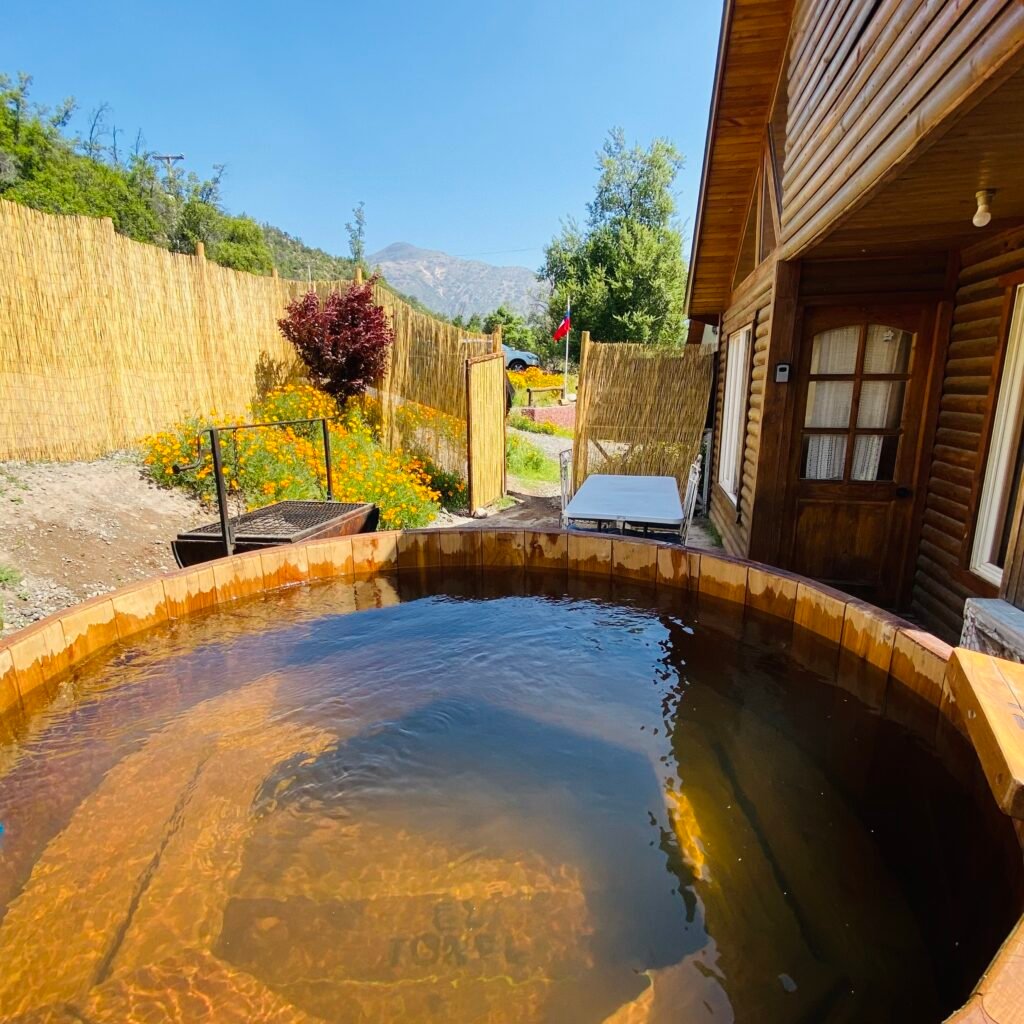 Cabaña con Hot Tub